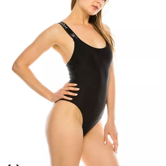 Kendall+Kylie Logo Band Swimsuit - Picture 2 of 9
